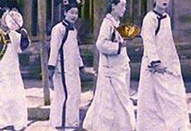 1992年故宫灵异事件，北京故宫灵异事件宫女照片